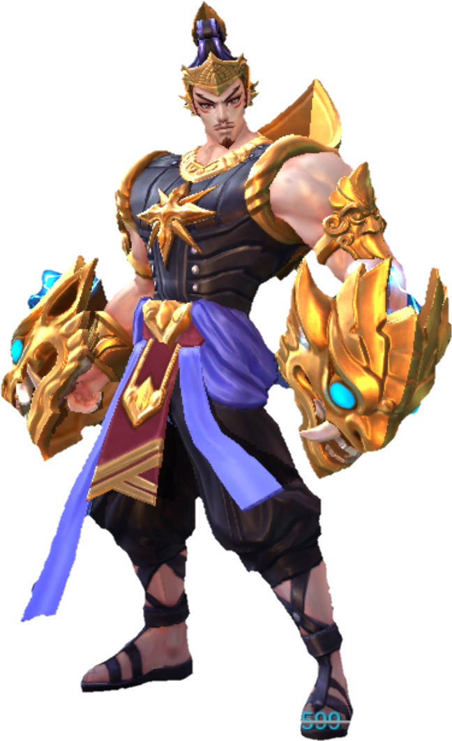 Gatot Kaca Mobile Legends Png - Mobile Legends Action Figure Clipart (720x1280), Png Download