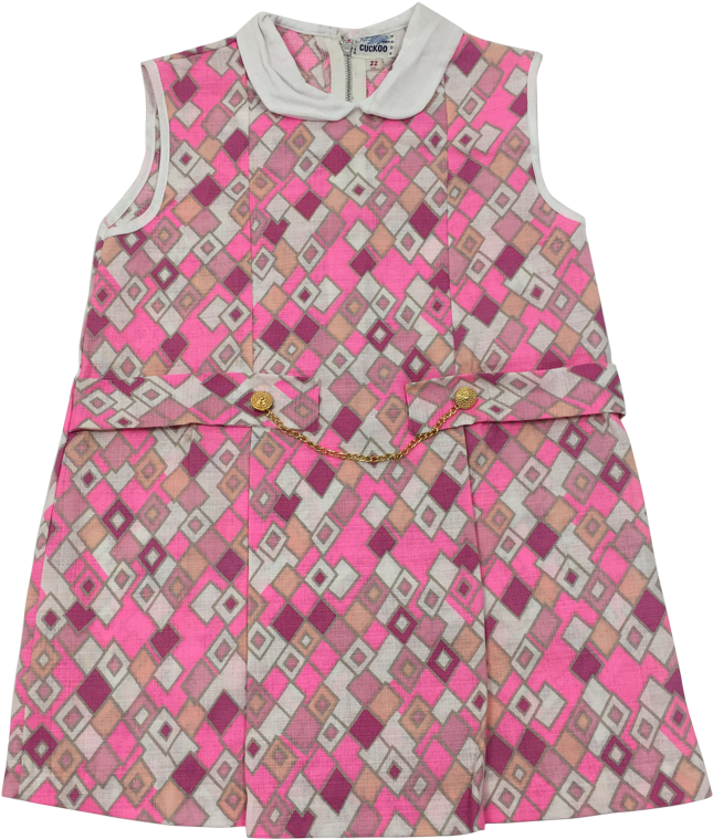Authentic Kids Vintage Leicester Square Girls Dress, Clipart (645x759), Png Download