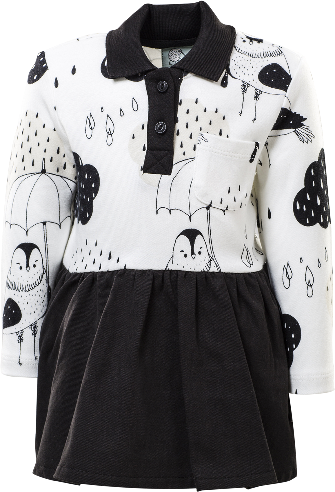 Ls Shirt Waist Kids Dress - Miniskirt Clipart (1500x2055), Png Download