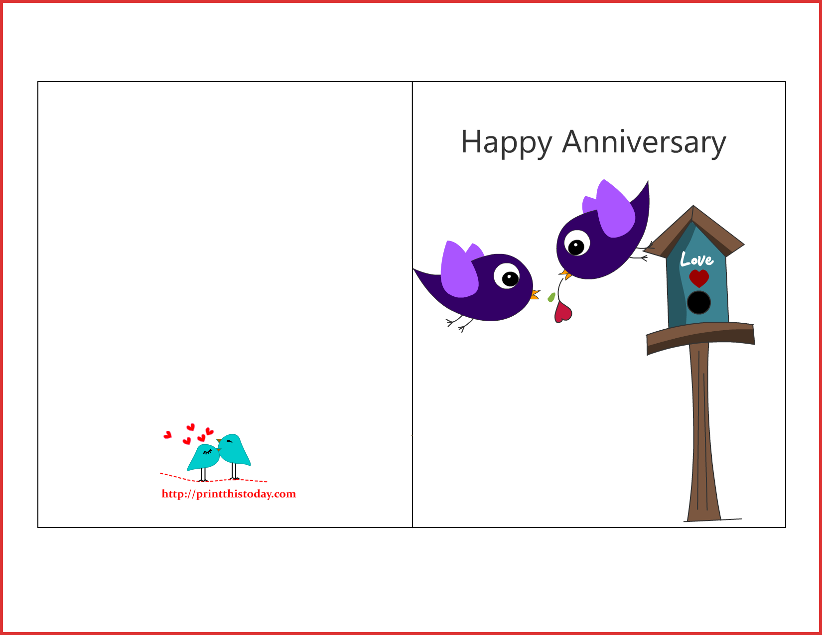 Happy Wedding Anniversary Card Template Fresh Luxury - Wedding Anniversary Card Designs Clipart (1650x1275), Png Download