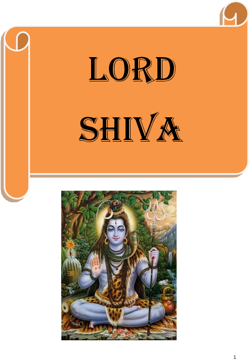 Docx - Mahadeva Shiva Clipart (595x842), Png Download