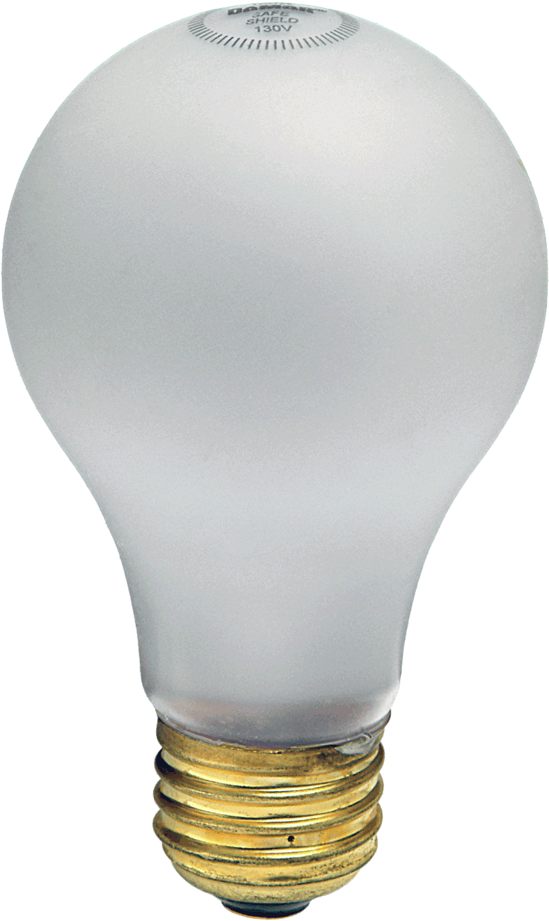 Light Material Halogen Incandescent A-series Bulb Clipart - Incandescent Light Bulb - Png Download (1070x1600), Png Download