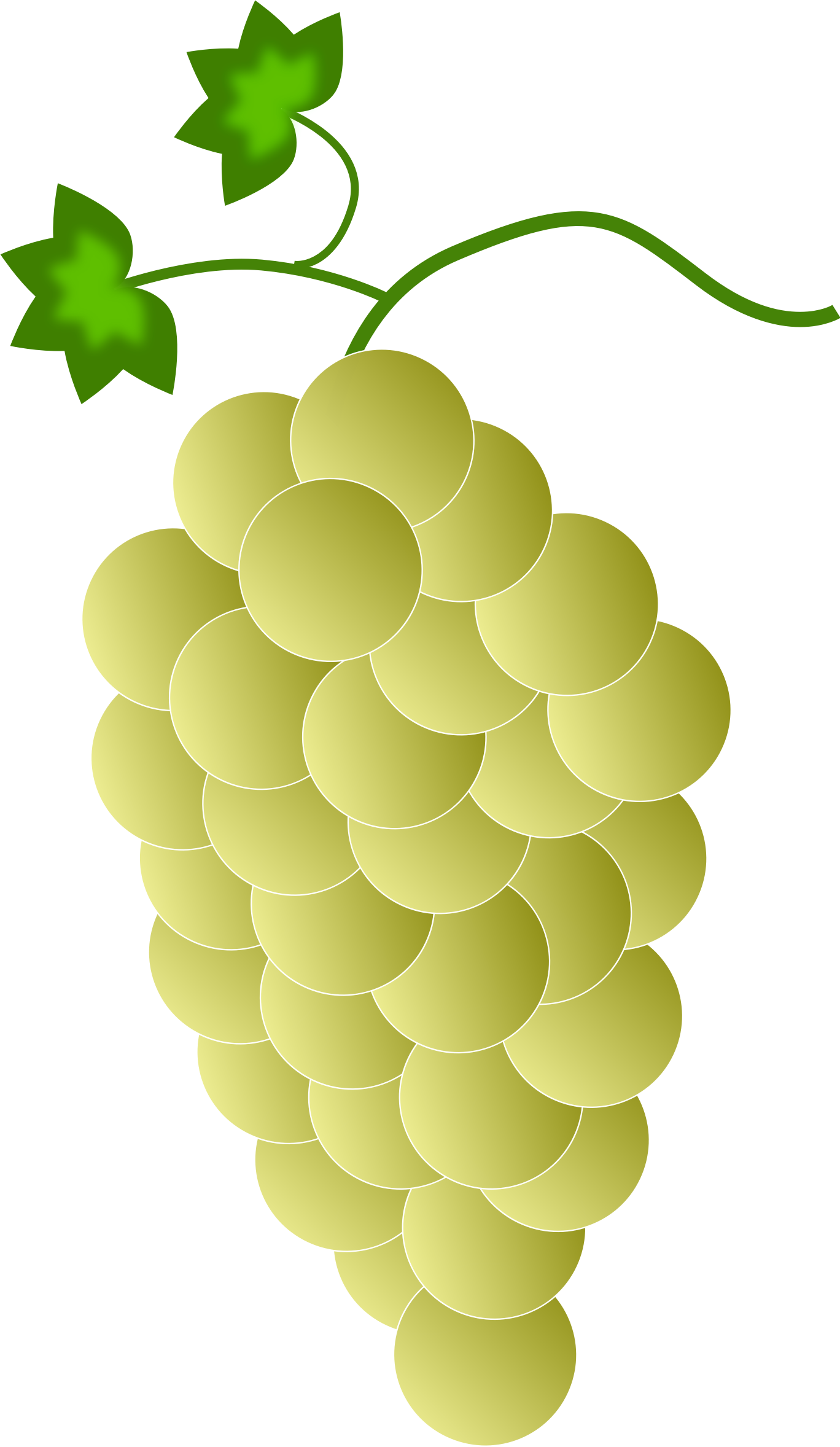 Clipart Yellow Grapes Hd Photo Clipart - Red Grapes Clipart - Png Download (1368x2356), Png Download