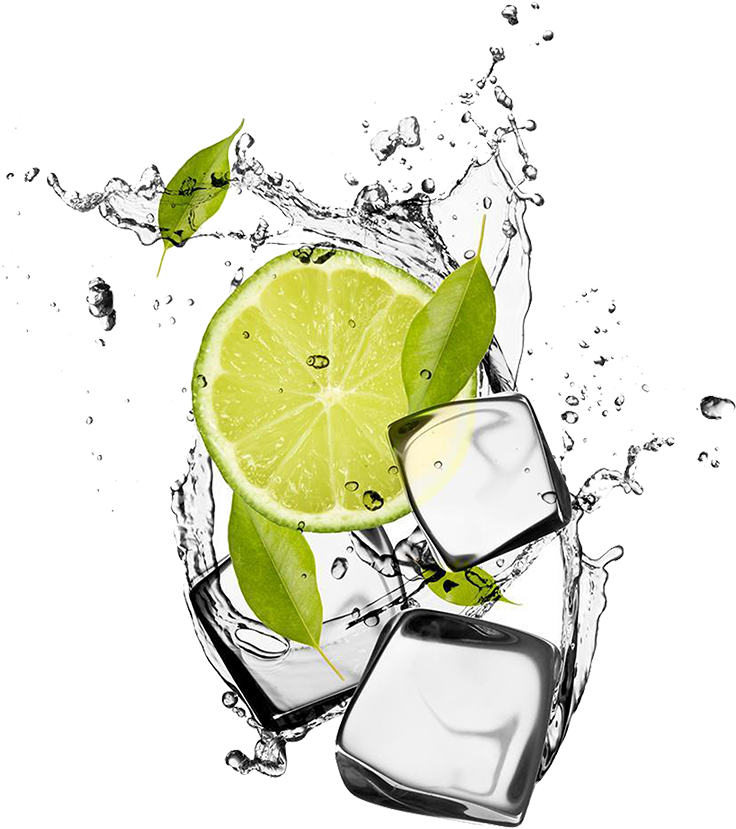 Coffee Cube Lemon Iced Ice Mango Fruit Clipart - Lemon Ice Cube - Png Download (900x957), Png Download