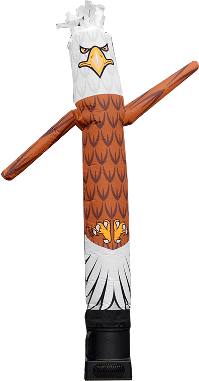 Eagle Air Dancers Inflatable Tube Man Character 6ft - Cartoon Clipart (600x800), Png Download