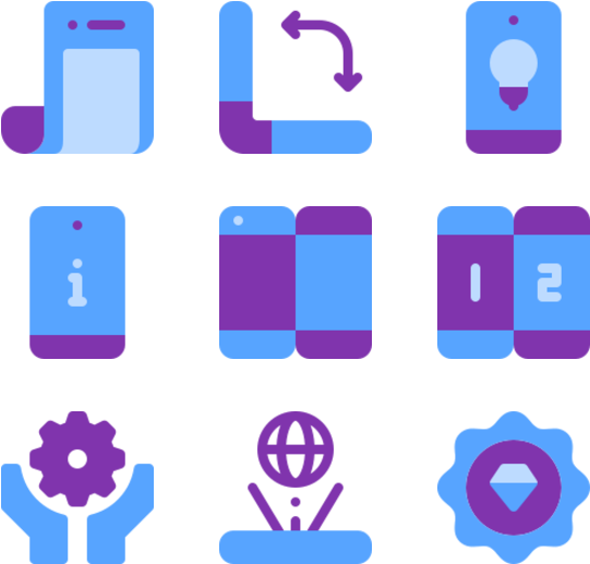 Folding Phone Clipart (600x564), Png Download