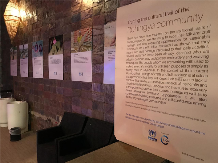 #rohingya Refugees Exhibit Craftsmanship In Bangladesh - Museum Clipart (900x530), Png Download