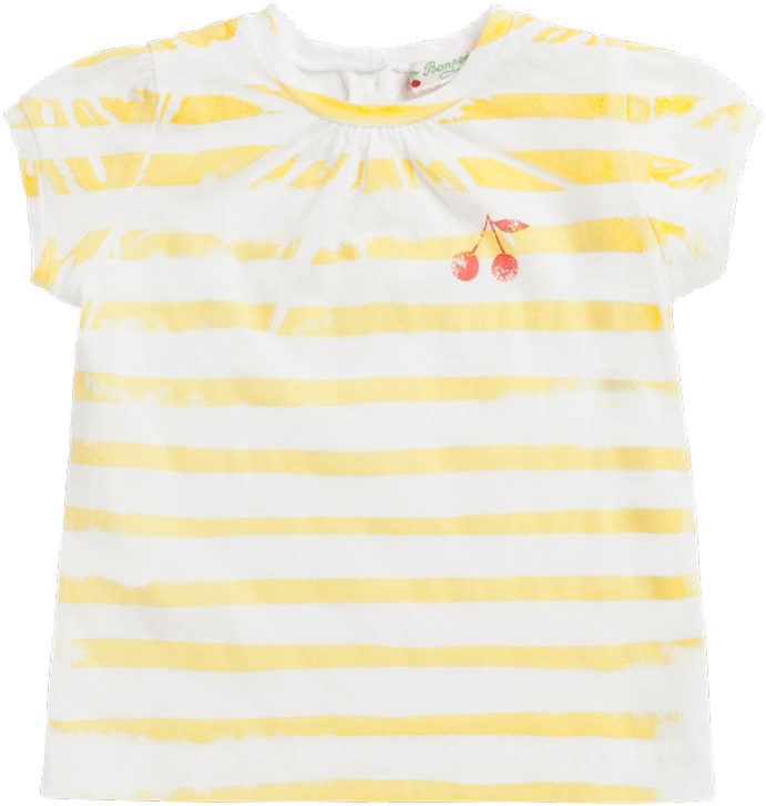 Baby Girls' T-shirt Sunshine Yellow - Pattern Clipart (1140x1140), Png Download