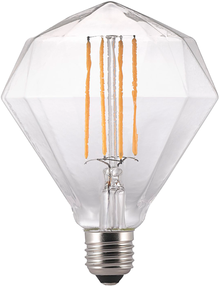 Cage Bulb Png - Diamond Bulb Clipart (640x640), Png Download