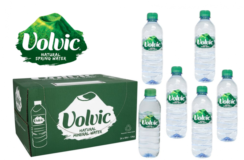 500 Ml Volvic Clipart (1000x1000), Png Download