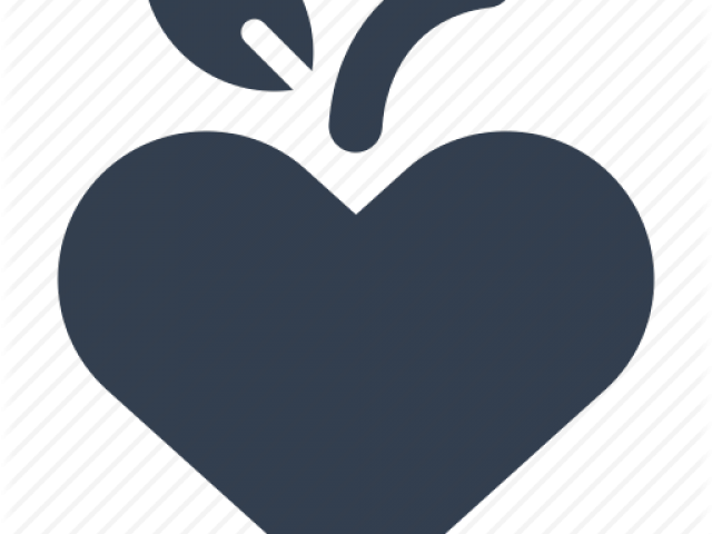Heart Icons Leaf - Heart Clipart (640x480), Png Download