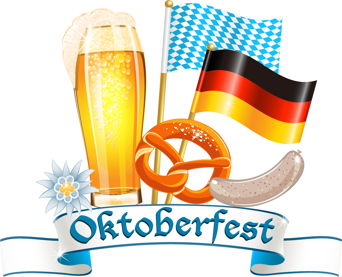 Oktoberfest Celebrations Template Royalty-free Beer - Oktoberfest Free Template Clipart (1189x962), Png Download