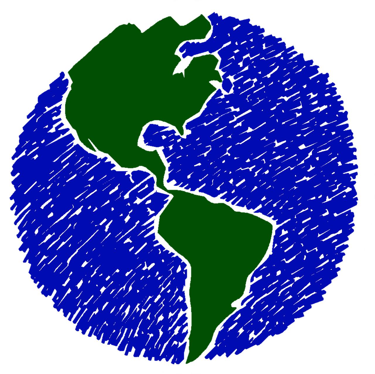 Globe Drawing Earth - Drawing Clipart (1280x1277), Png Download