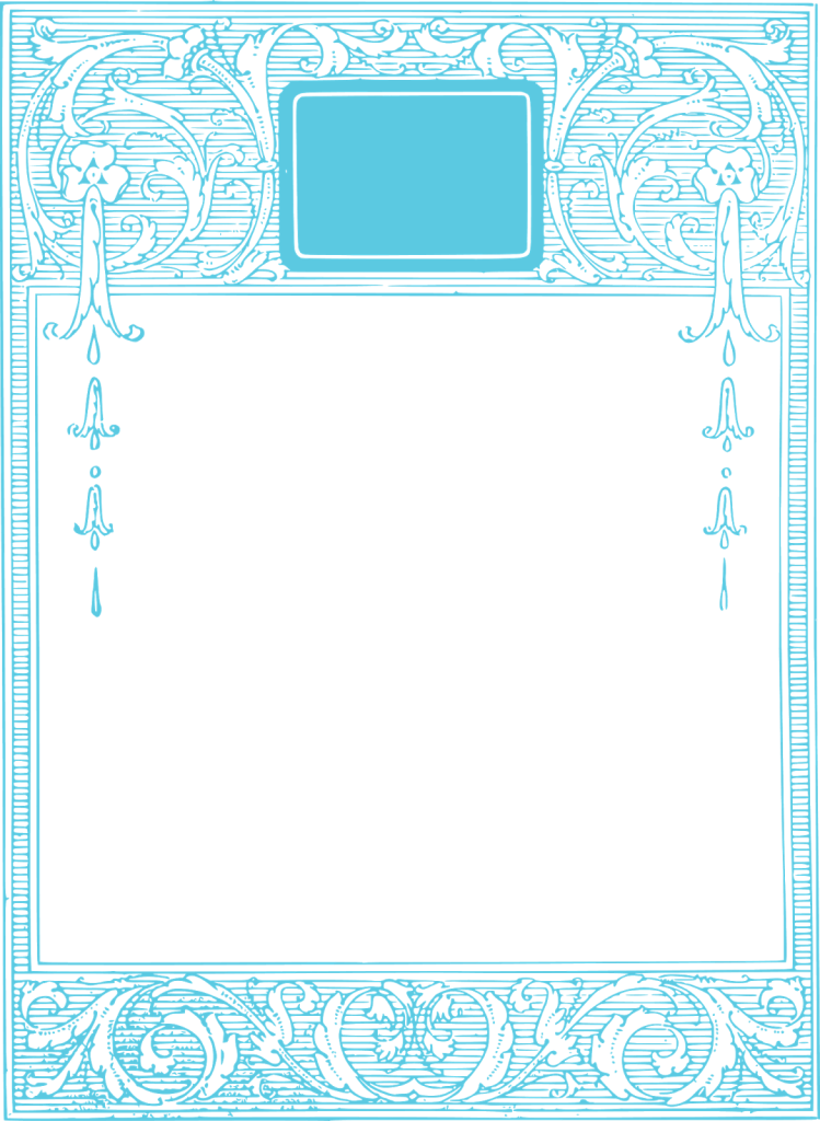 Vintage Borders, Borders, Frames, Ornaments, Free, - Clip Art - Png Download (749x1024), Png Download