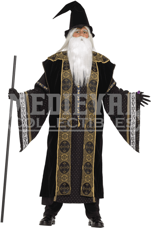 Diy Dumbledore Costume Clipart (850x850), Png Download