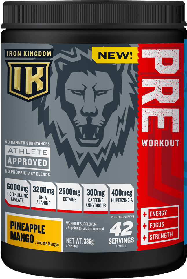 Iron Kingdom Pre Workout Clipart (1000x1000), Png Download