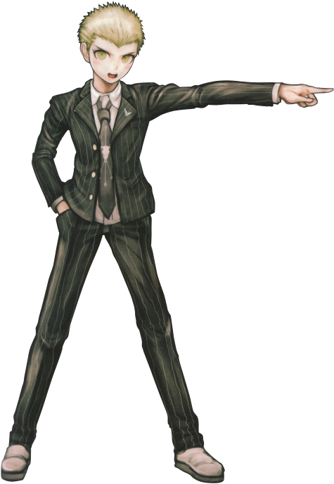 Transparent Dangan Ron - Fuyuhiko Kuzuryuu Clipart (500x706), Png Download