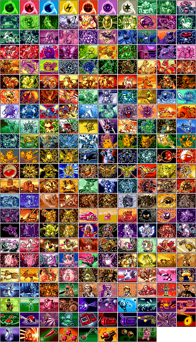 [jfs] Pokémon Tcg Game Card Artworks - Pokemon Tcg Gameboy Sprites Clipart (660x1150), Png Download