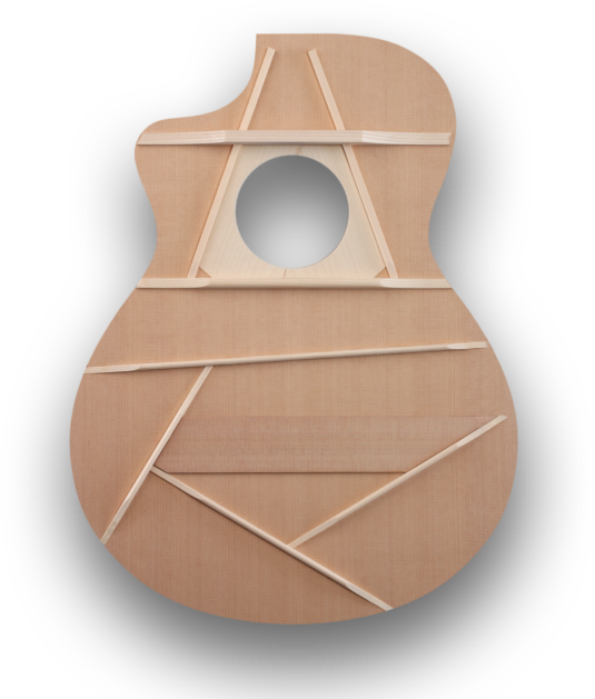 Thanks To That, Furch Gnc 4-sr Guitars Have A Crystalline - Plywood Clipart (1000x667), Png Download