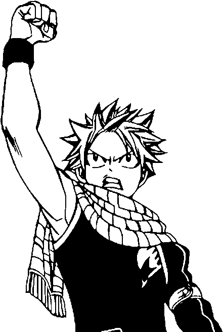 Natsu Dragneel - Recherche Google - Natsu Dragneel Manga Transparent Clipart (500x677), Png Download