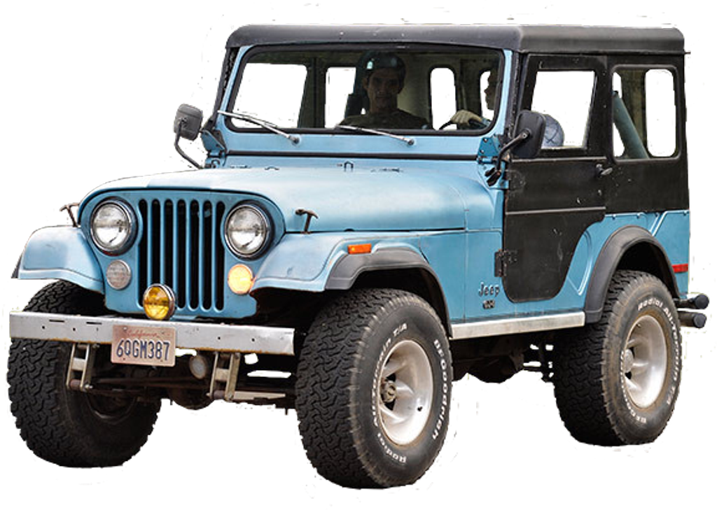 Stiles' Jeep - Rosco - - Jeep De Teen Wolf Clipart (1024x729), Png Download