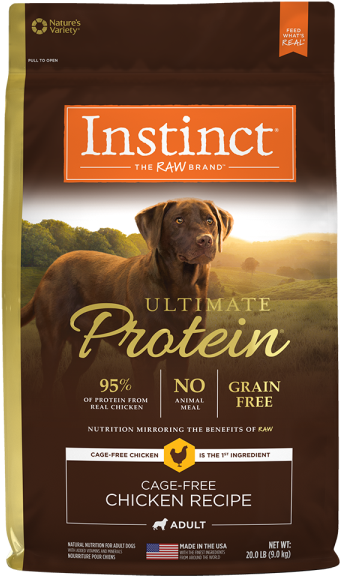 Instinct Dog Ultimate Protein Gf Kibble Chicken 20 - Nature Variety Ultimate Protein Clipart (600x600), Png Download