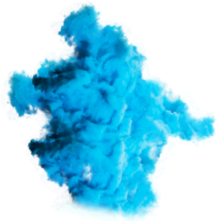 #color #colour #blue #bluecolor #smoke #cloud #clouds - Painting Clipart (750x750), Png Download