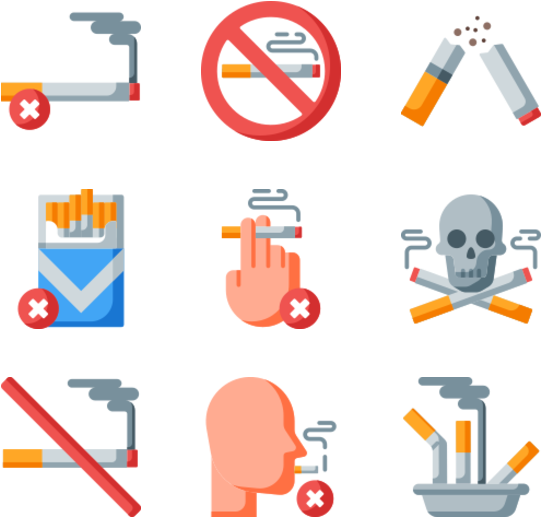 Quit Smoking Clipart (600x564), Png Download