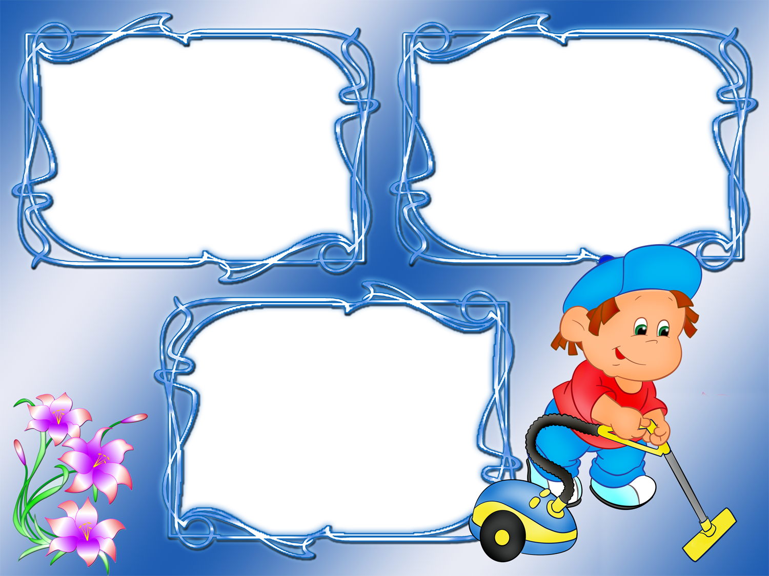 Kids Frames - Baby Background Frame Png Clipart (1500x1125), Png Download