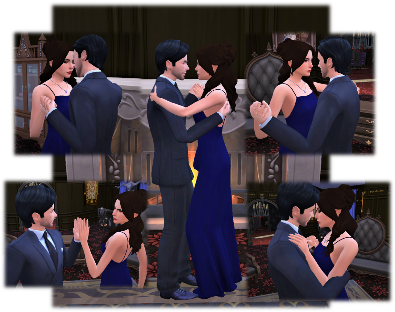 Send Me ☼ And A Character In My Ask - Sims 4 Vampire Diaries Poses Clipart (1280x1012), Png Download