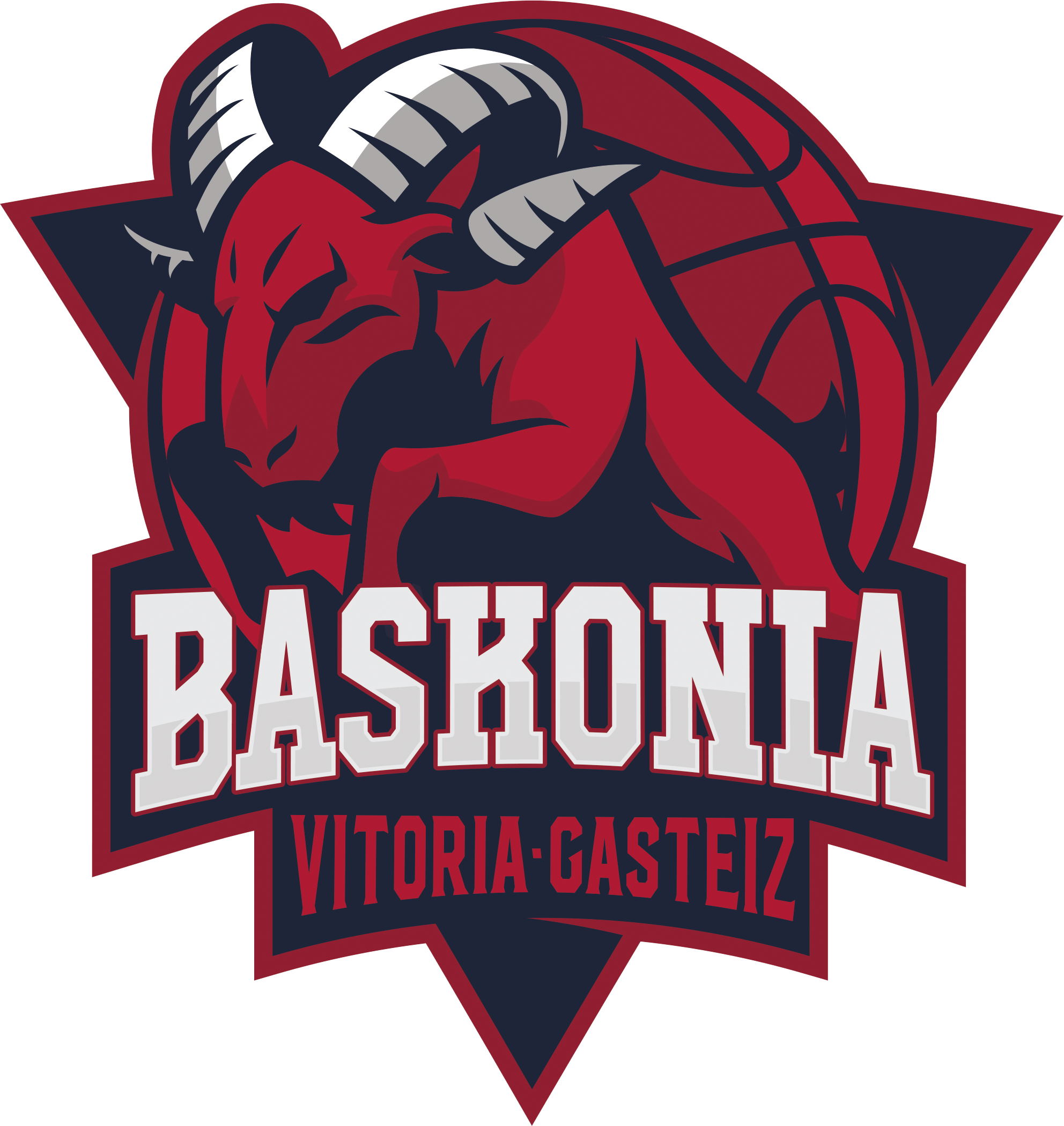 Baskonia Esports Logo Clipart (1984x2100), Png Download