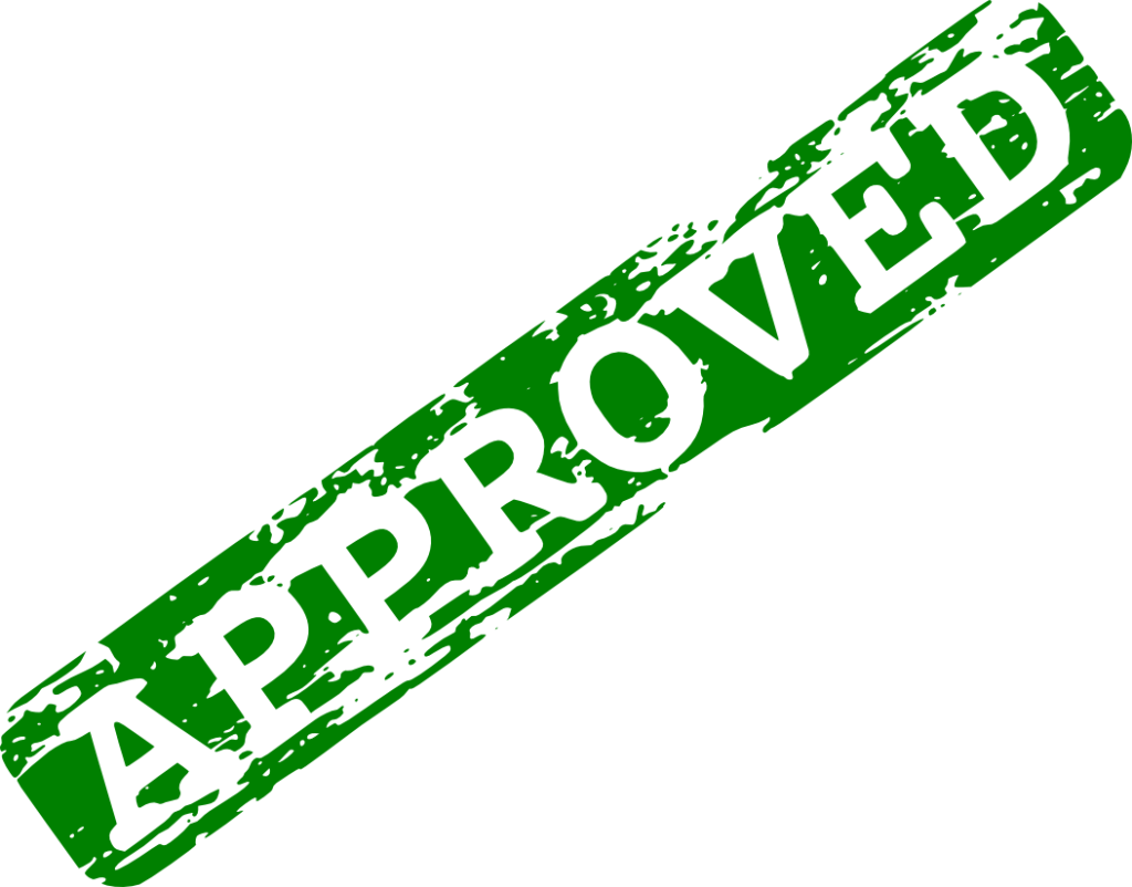 Green Approverd Stamp - Green Approved Stamp Png Clipart (1024x802), Png Download