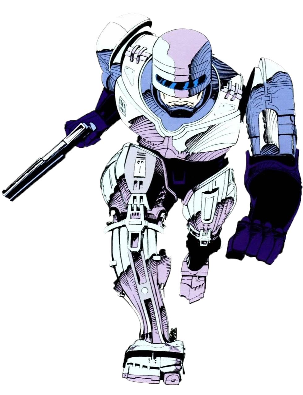 Dark Horse Robocop Clipart (980x1276), Png Download