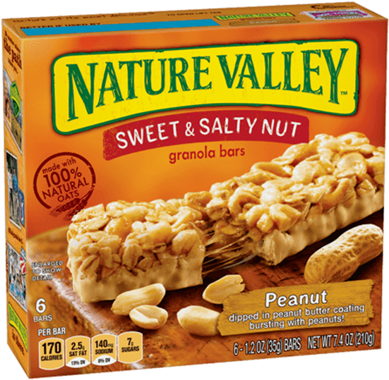 General Mills Agrees To Change Nature Valley Labels - Nature Valley Sweet And Salty Peanut Clipart (600x600), Png Download