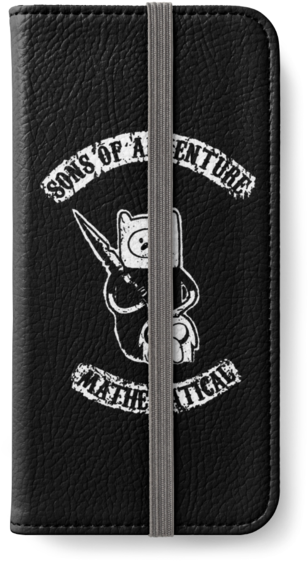 Sons Of Adventure Time Anarchy Mathematical Jake Finn - Wallet Clipart (500x761), Png Download