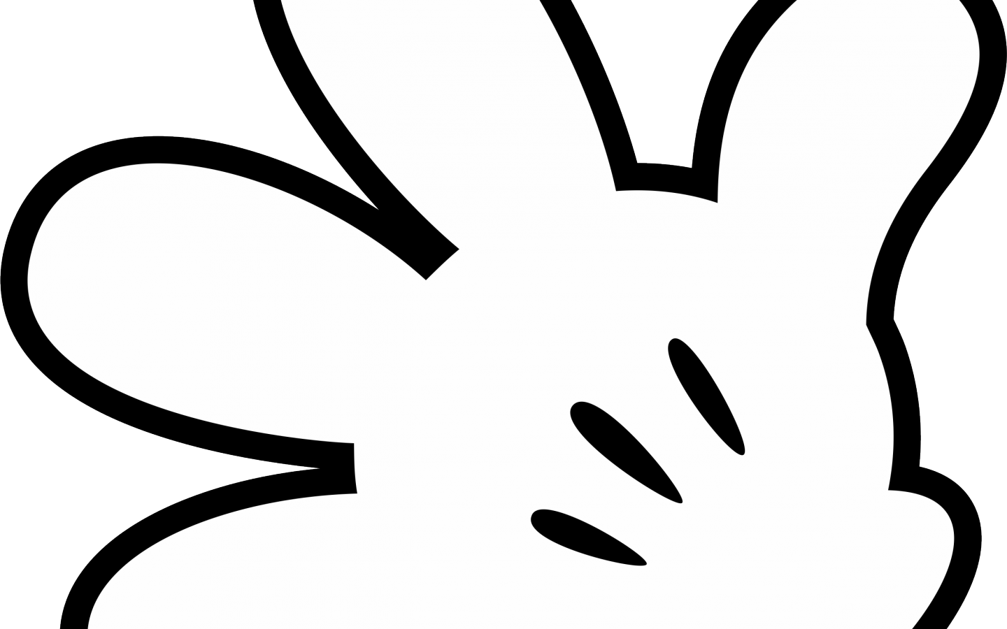Mão Mickey Imagem Png Clipart (1440x900), Png Download