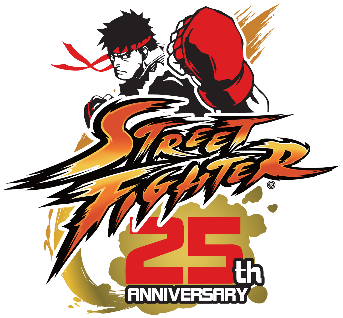 Has - Street Fighter 25th Logo Clipart (1440x1336), Png Download