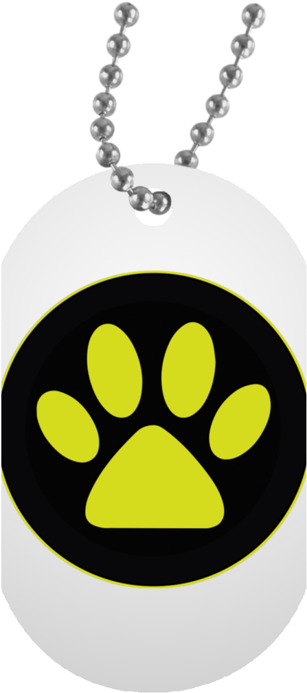 White Dog Tag - My Son Dog Tag From Mom Clipart (447x1009), Png Download
