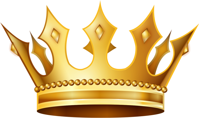 Crown Gold Png Clip Art Transparent Png (715x715), Png Download