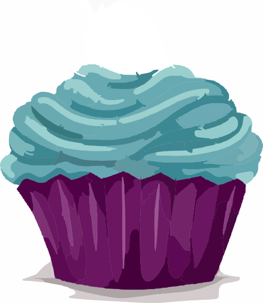 How To Set Use Cupcake Svg Vector - Cupcake Illustration Png Free Clipart (516x596), Png Download