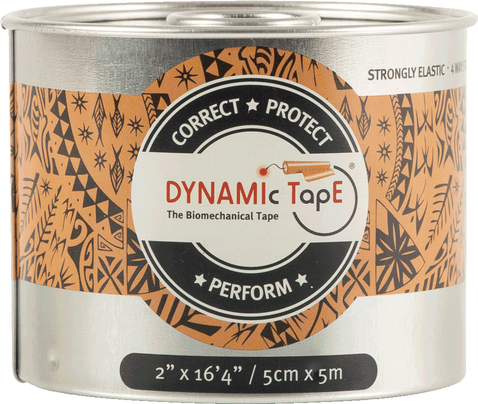 Black Tattoo 2 Inch - Dynamic Tape Clipart (1000x1000), Png Download
