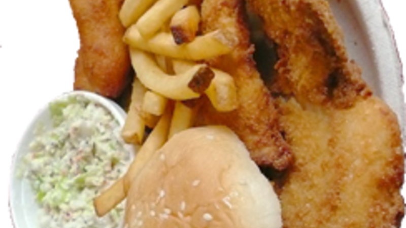 Fish Fry Clipart (800x450), Png Download