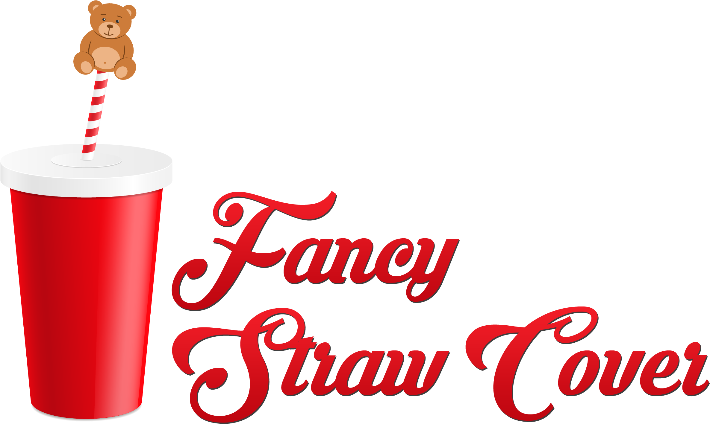 The Fancy Straw Cover Is A Small Plastic Device That Clipart (2371x1418), Png Download