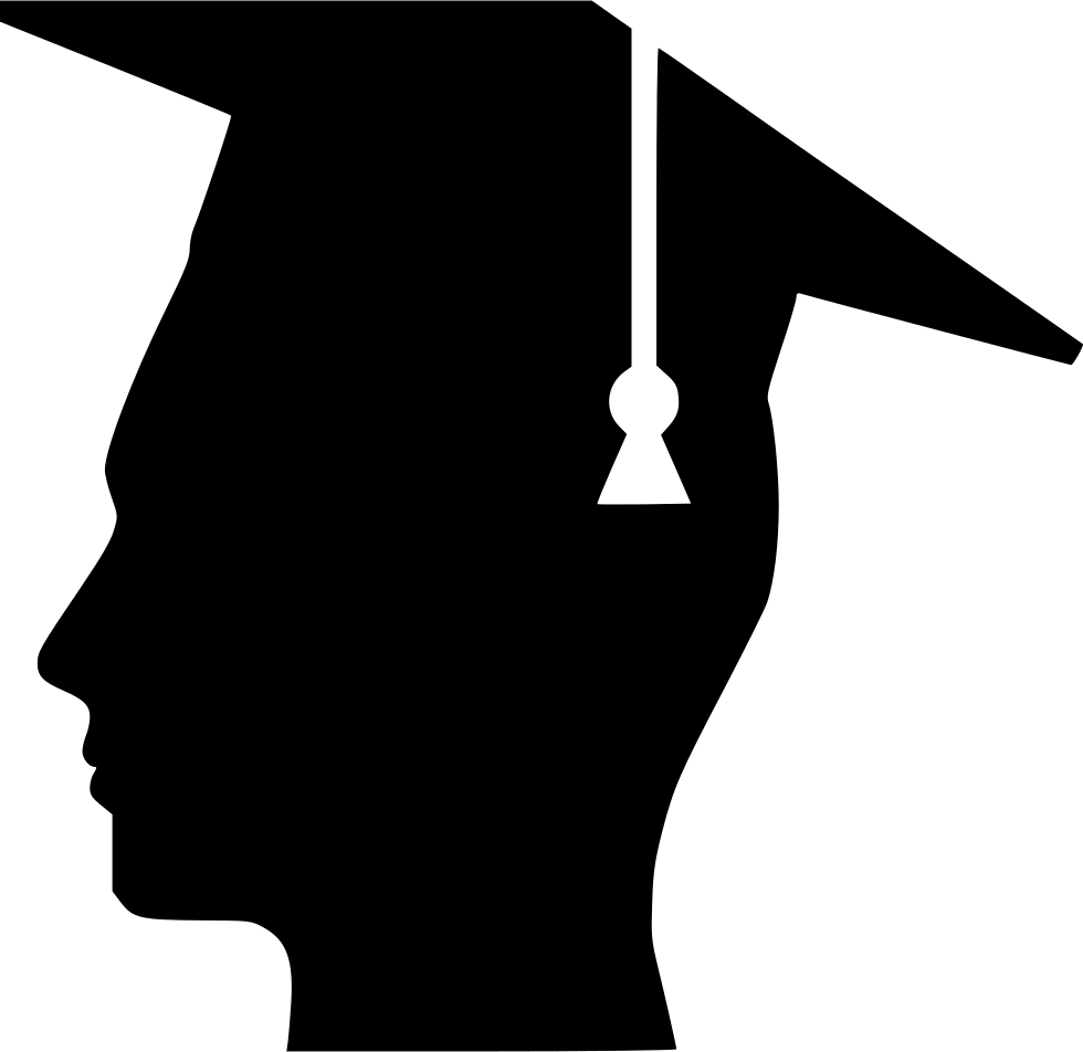 Png File - Student Head Silhouette Clipart (980x952), Png Download