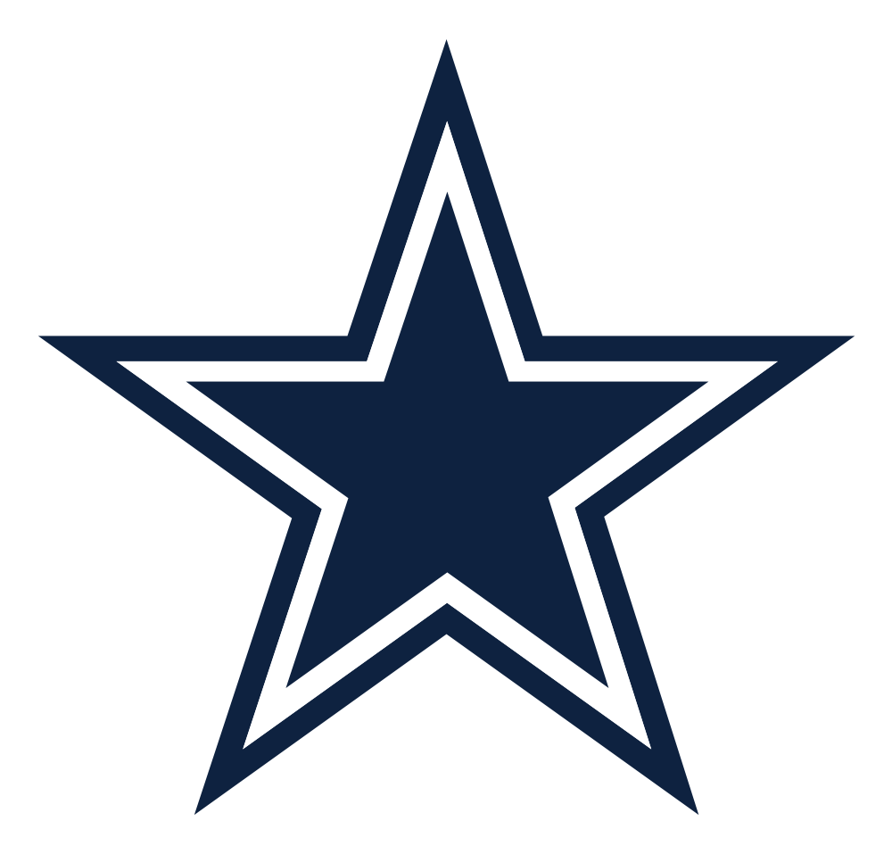 S4qhwh Nfl Logo, Team Logo, Dallas Cowboys Pro Shop, - Dallas Cowboys Star Clipart (1000x1000), Png Download