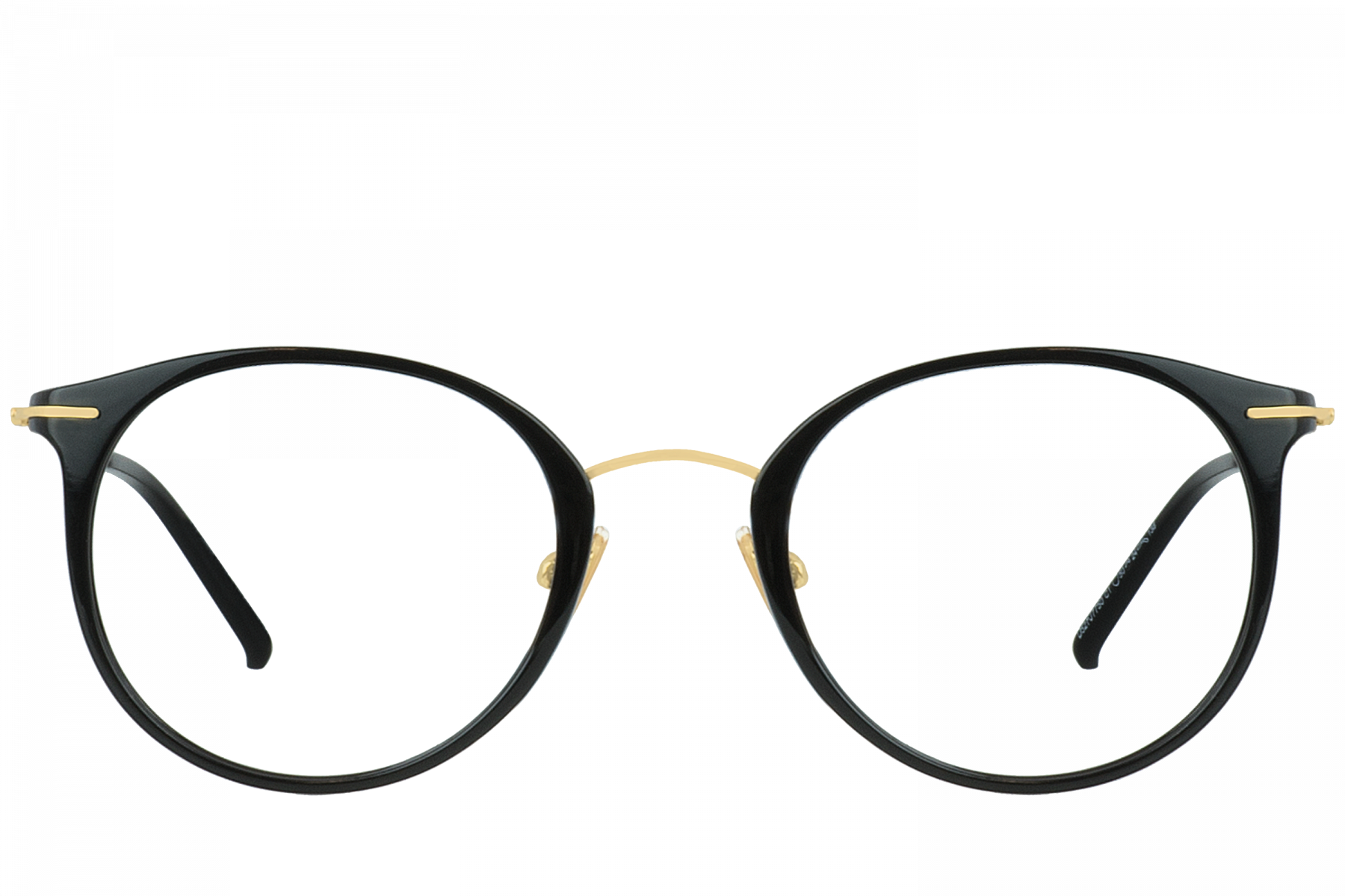 Palermo Black - Glasses Clipart (1800x1200), Png Download