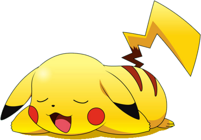 #pikachu #pokemon #freetoedit #귀여운 #picsart #cute #kawaii - Pikachu Png Clipart (1000x1000), Png Download