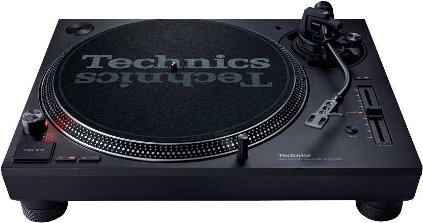 Technics Sl 1210 Mk7 Clipart (1200x700), Png Download