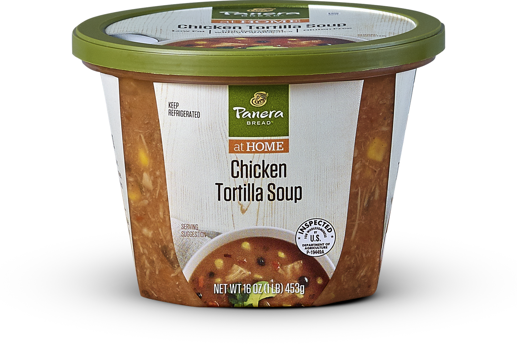 Chicken Tortilla - Panera Bread Clipart (1672x1116), Png Download