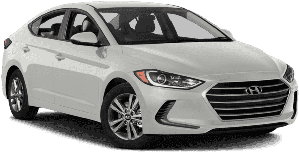 Pre-owned 2018 Hyundai Elantra Se - 2017 Kia Forte S White Clipart (640x480), Png Download